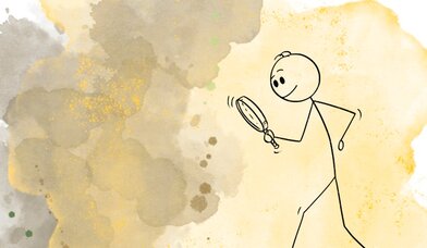 Gewalt unter der Lupe - Copyright: Canva