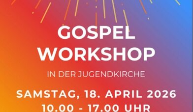 Flyer Gospelworkshop JuKi - Copyright: Die Jugendkirche
